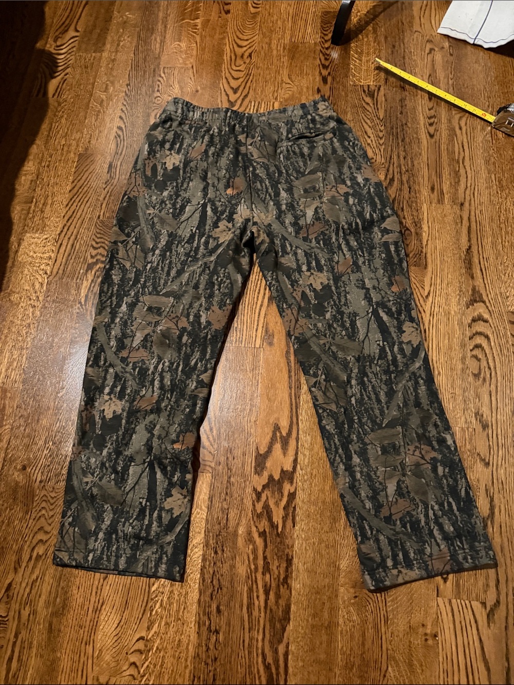 Abercrombie & Fitch tree camo wide leg sweatpants large - Picture 12 of 16